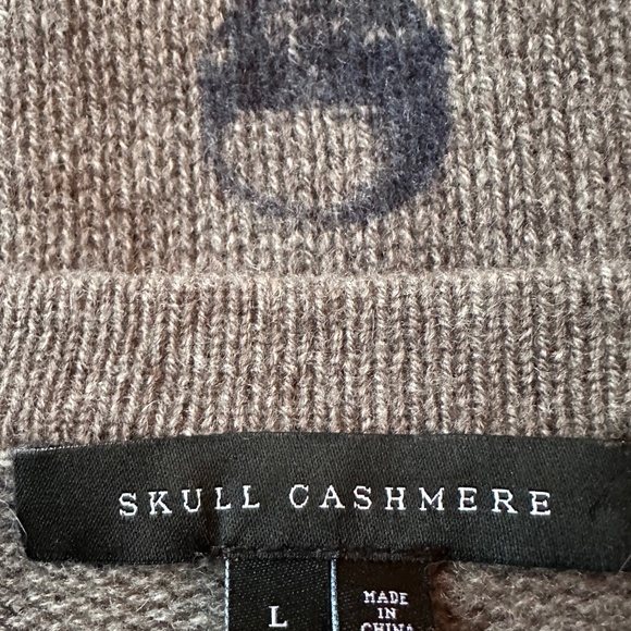 LAST CALL!!! 360 Cashmere Skull Cashmere Cardigan Womens L  NWOT - Picture 8 of 8